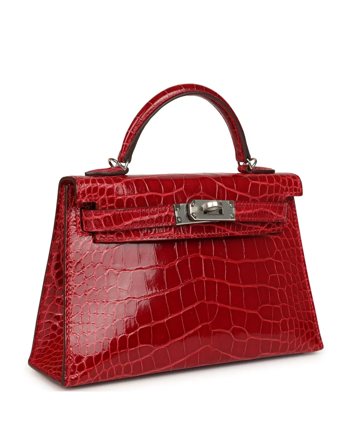 Hermès Mini Kelly Sellier 20, Braise