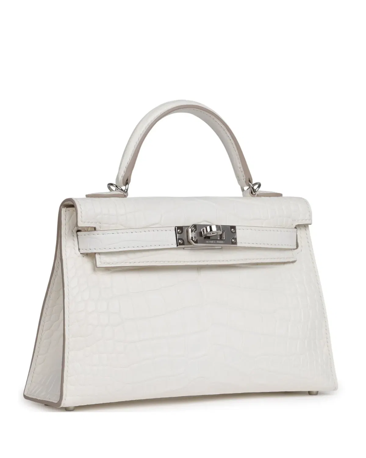 Hermès Mini Kelly Sellier 20, Crème Chantilly