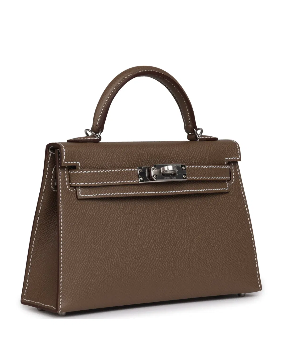 Hermès Mini Kelly Sellier 20, Étoupe