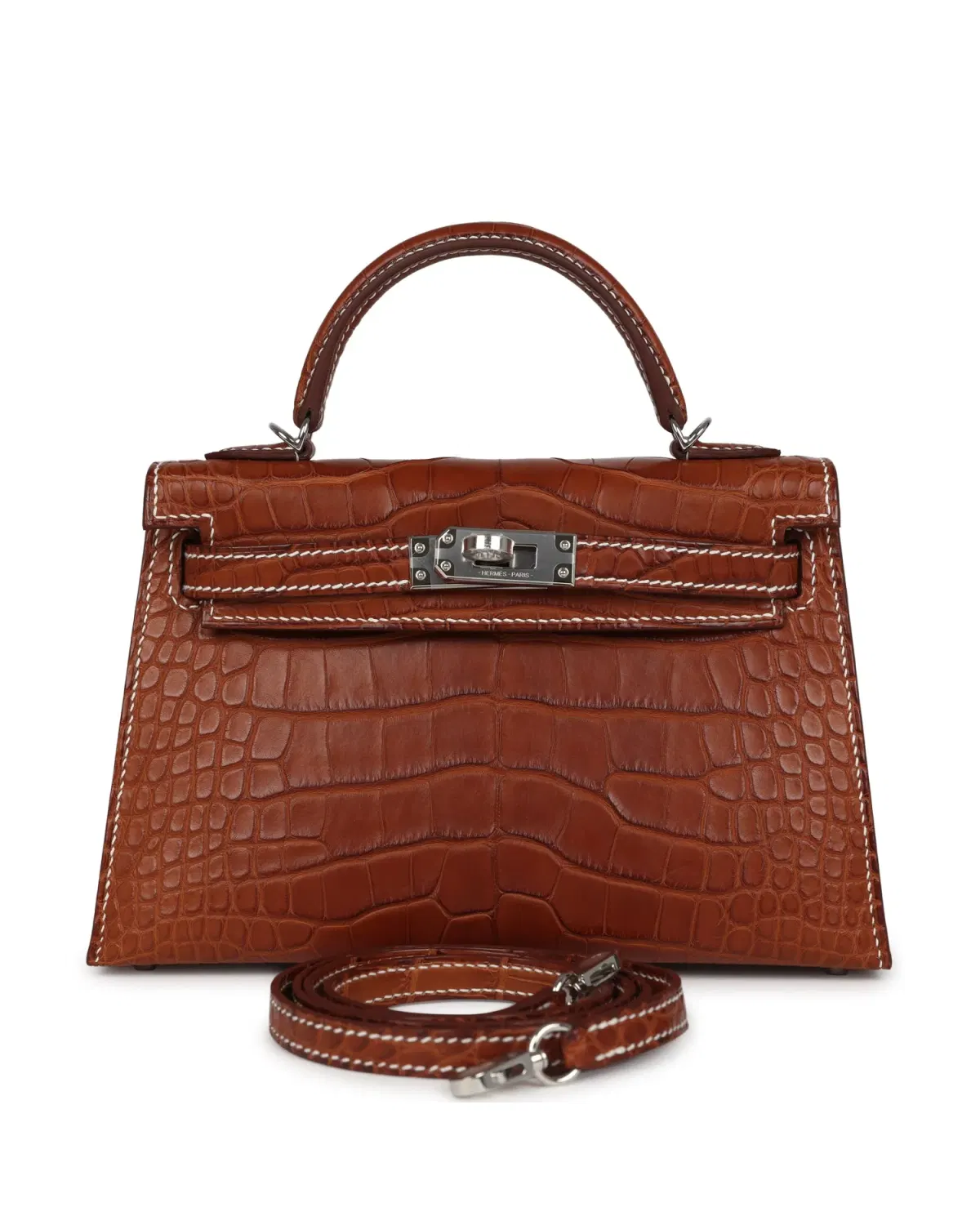 Hermès Mini Kelly Sellier 20, Fauve