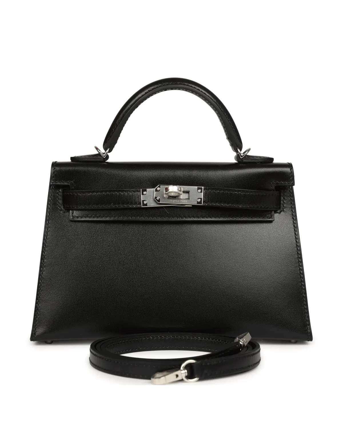 Hermès Mini Kelly Sellier 20, Noir