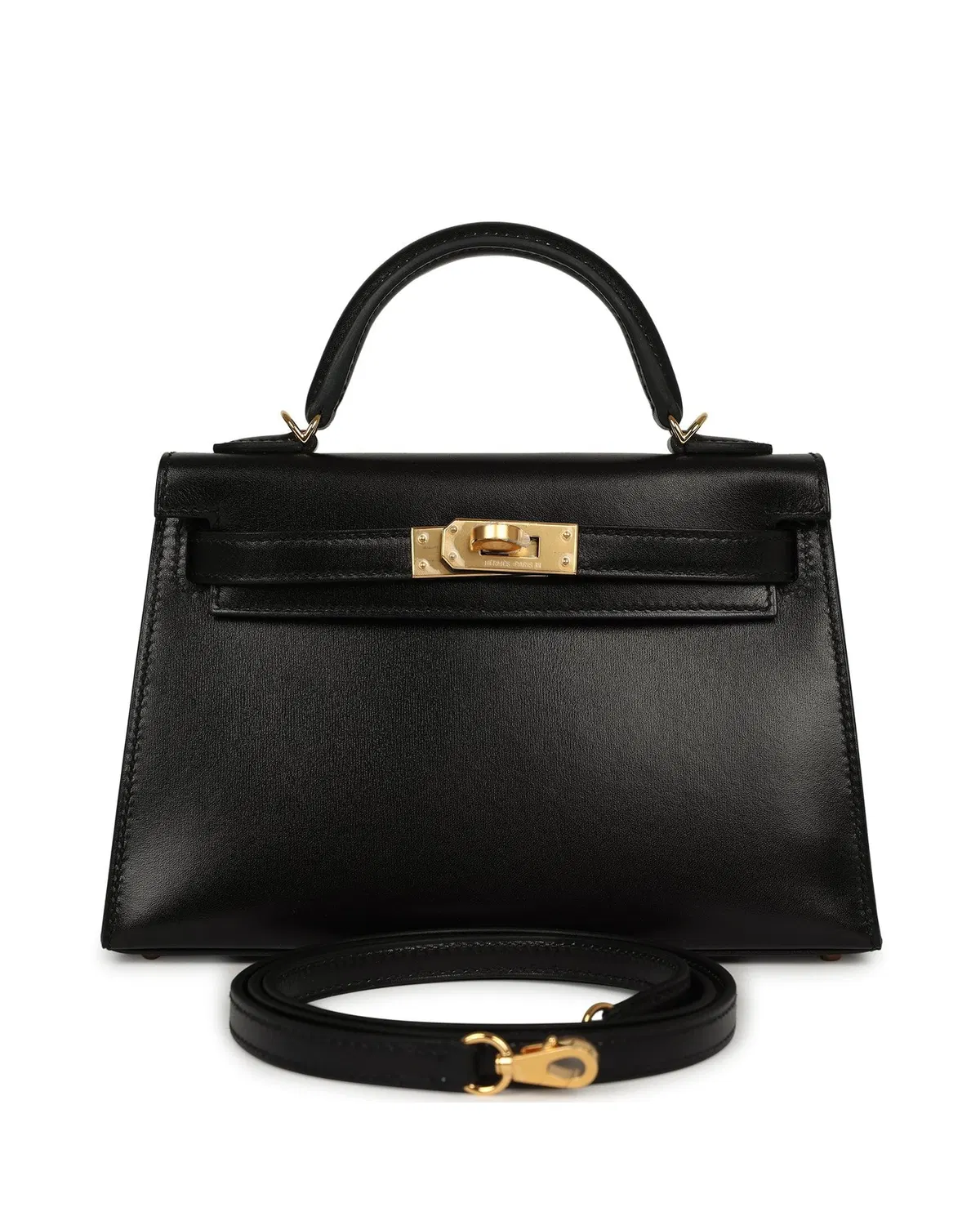 Hermès Mini Kelly Sellier 20, Noir