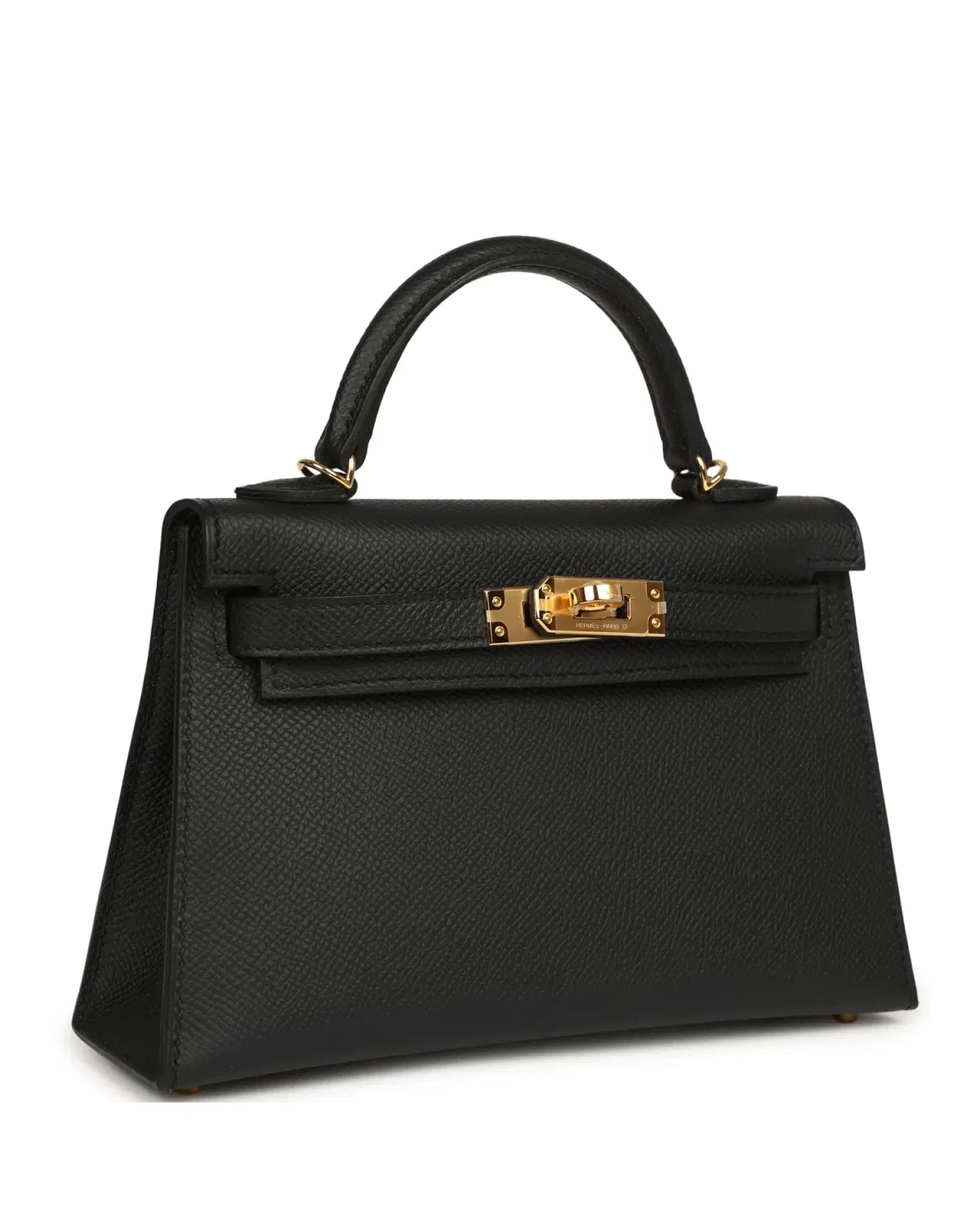 Hermès Mini Kelly Sellier 20, Noir