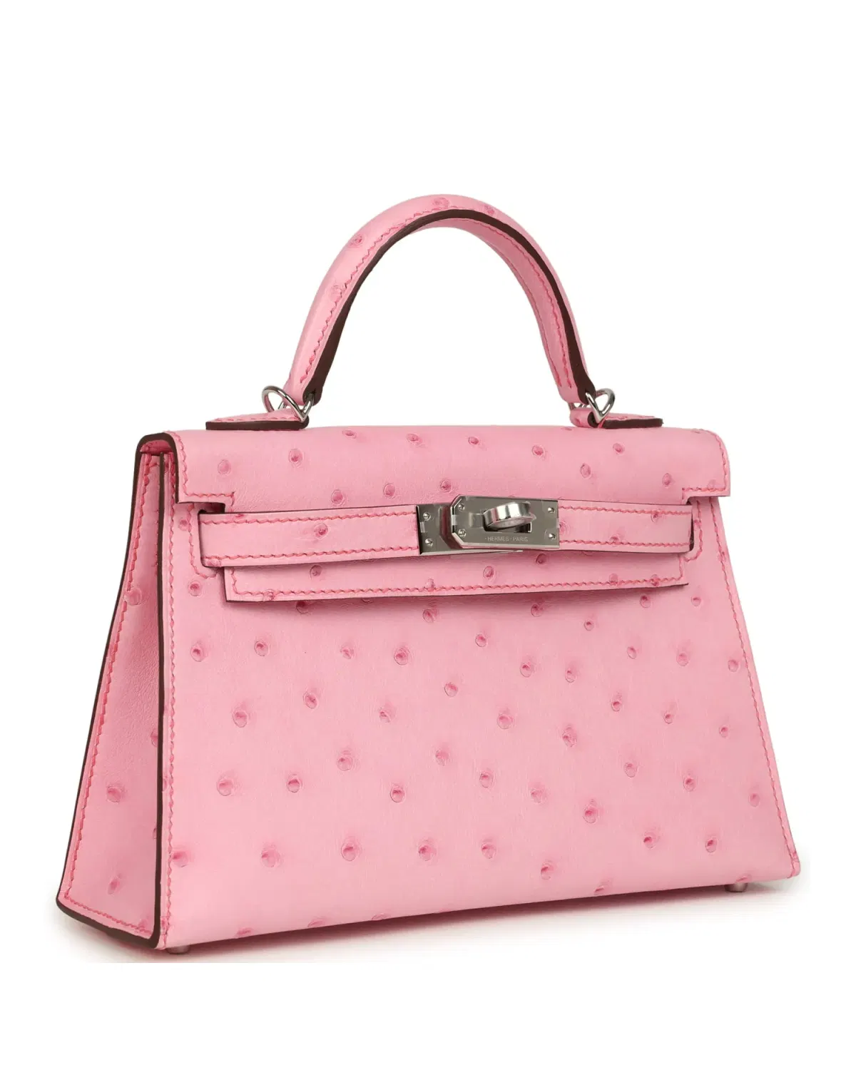 Hermès Mini Kelly Sellier 20, Rose Bubblegum