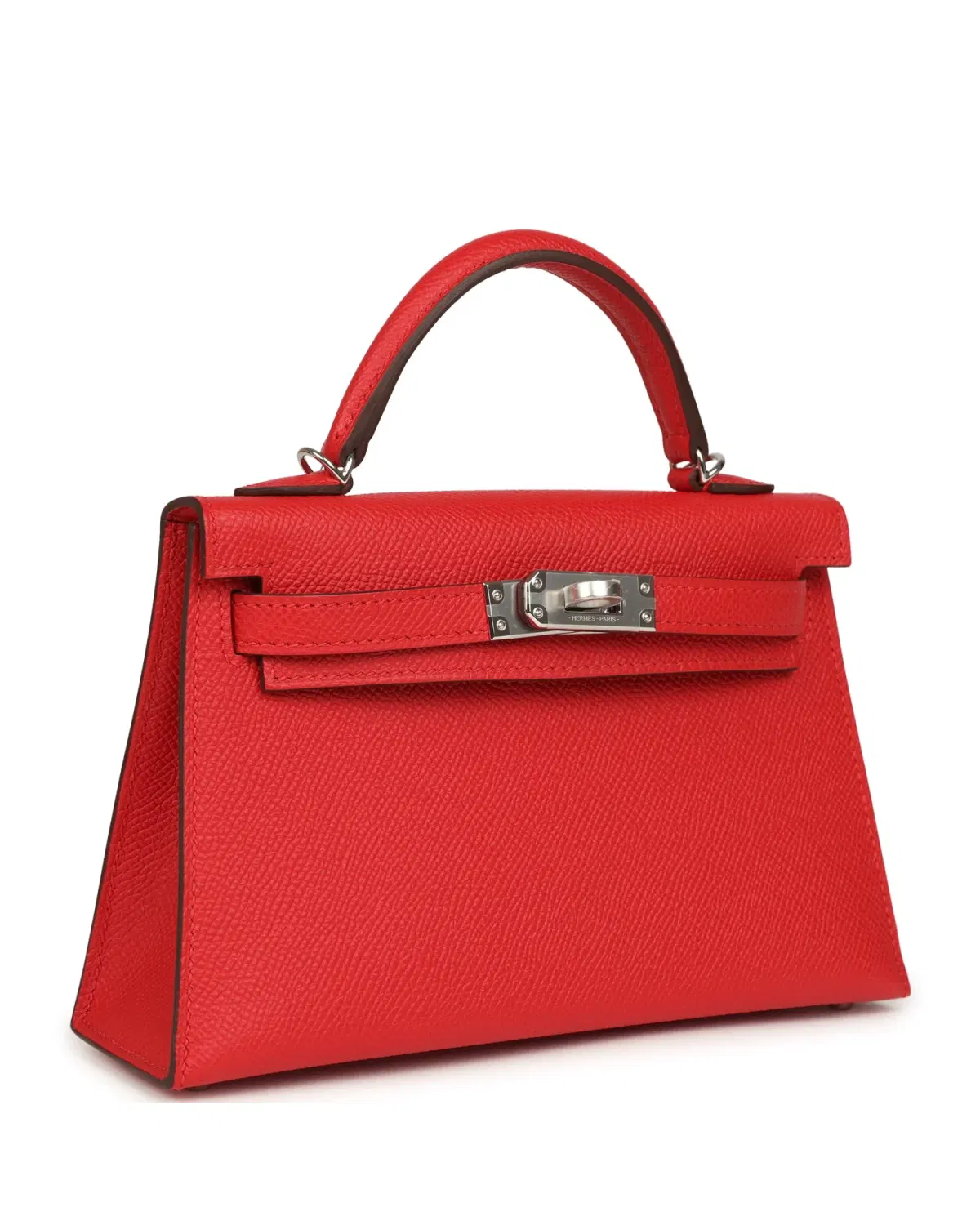 Hermès Mini Kelly Sellier 20, Rouge Radieux