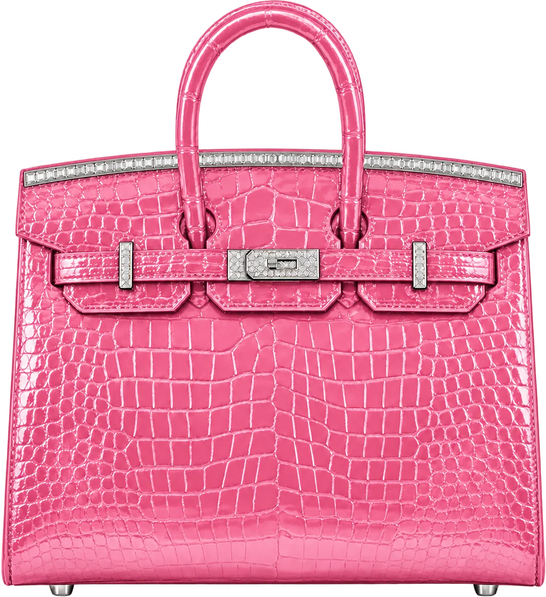 Hermès Birkin 20 Diamond Parure